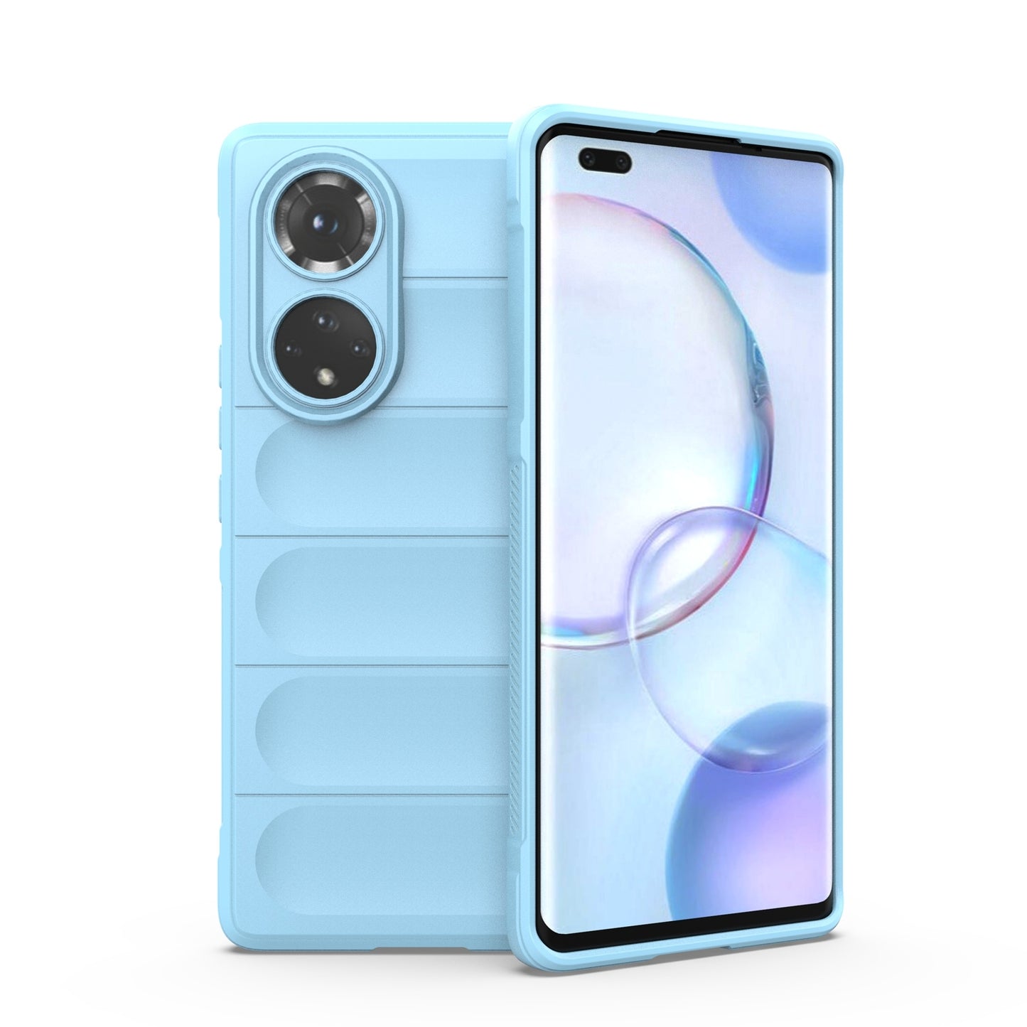 Huawei Nova 9 Pro Magic Shield TPU + Flannel Phone Case: Durable, Non-toxic, Easy Access, Stylish Design