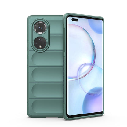 Honor 50 Pro Magic Shield TPU + Flannel Phone Case: Durable, Non-toxic, Easy Access, Stylish Design