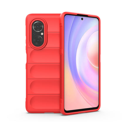 Huawei Nova 9 SE Magic Shield TPU + Flannel Phone Case: Durable, Non-toxic, Easy Access, Stylish Design