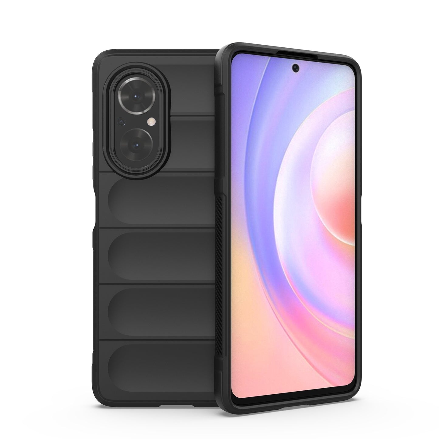 Huawei Nova 9 SE Magic Shield TPU + Flannel Phone Case: Durable, Non-toxic, Easy Access, Stylish Design