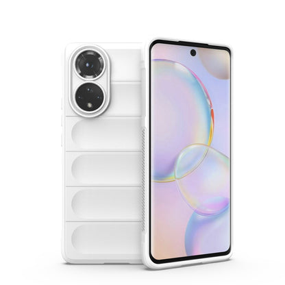 Honor 50 Magic Shield TPU + Flannel Phone Case: Durable, Non-toxic, Easy Access, Stylish Design