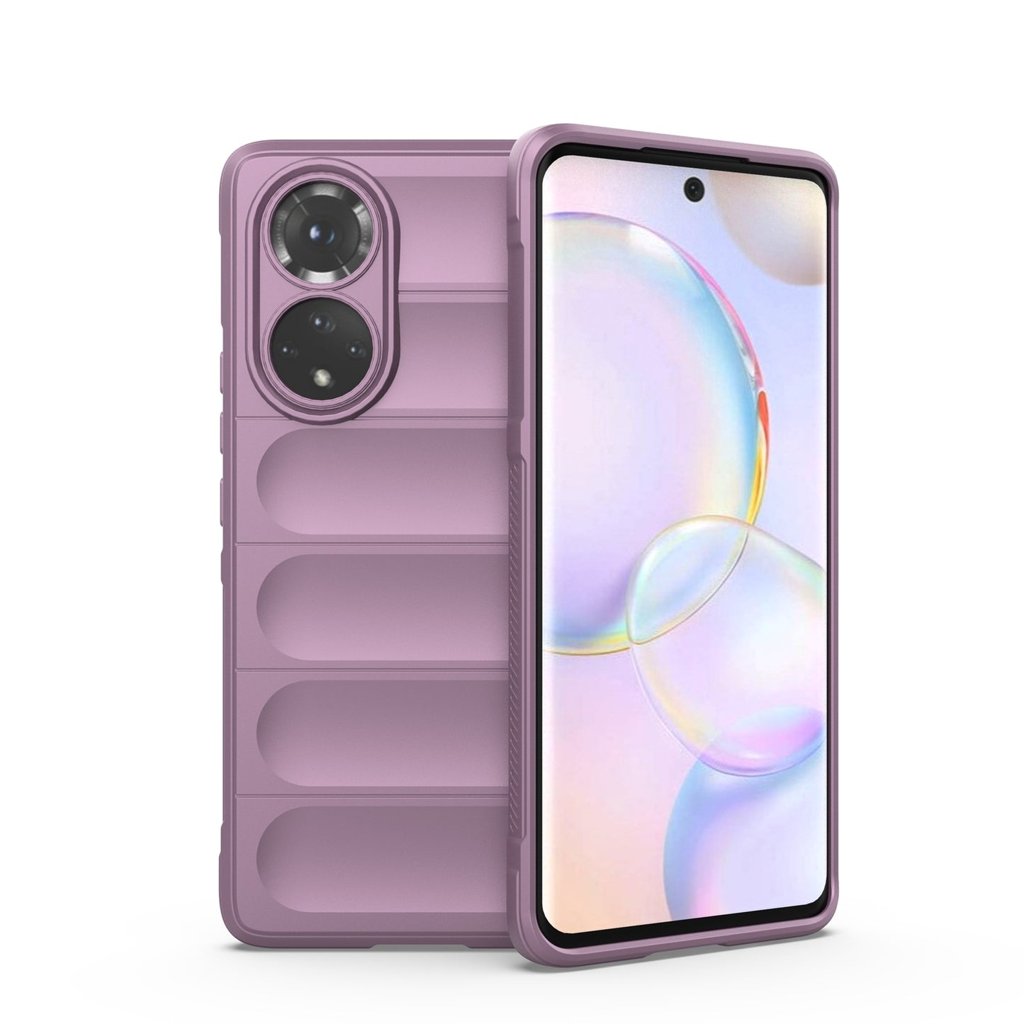Honor 50 Magic Shield TPU + Flannel Phone Case: Durable, Non-toxic, Easy Access, Stylish Design