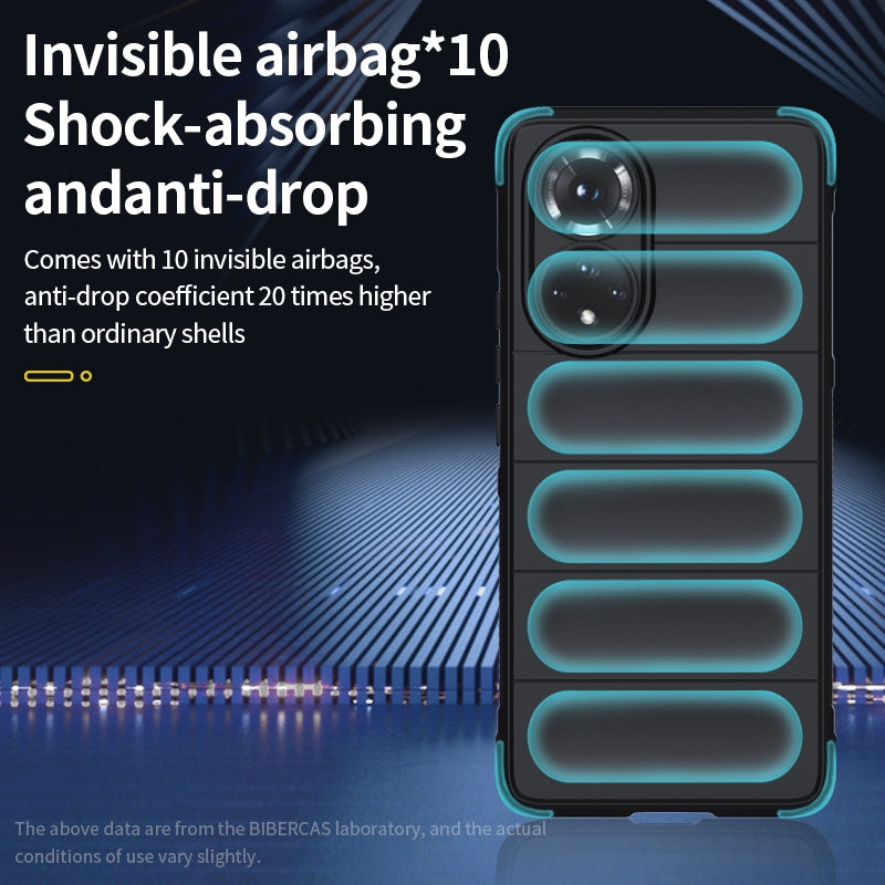 Huawei Nova 9 Magic Shield TPU + Flannel Phone Case: Durable, Non-toxic, Easy Access, Stylish Design