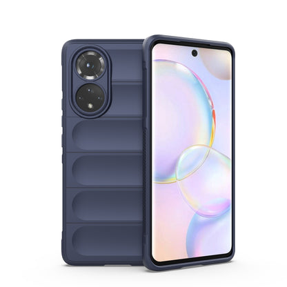 Honor 50 Magic Shield TPU + Flannel Phone Case: Durable, Non-toxic, Easy Access, Stylish Design