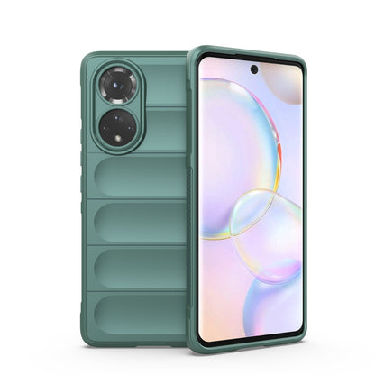 Huawei Nova 9 Magic Shield TPU + Flannel Phone Case: Durable, Non-toxic, Easy Access, Stylish Design