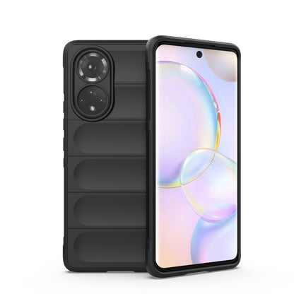 Huawei Nova 9 Magic Shield TPU + Flannel Phone Case: Durable, Non-toxic, Easy Access, Stylish Design