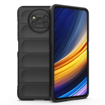 Xiaomi Poco X3 NFC Magic Shield TPU + Flannel Phone Case: Durable, Non-toxic, Easy Access, Stylish Design