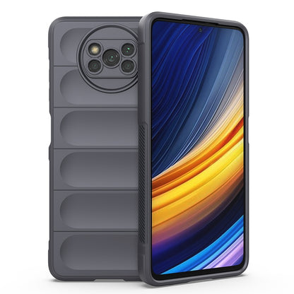 Xiaomi Poco X3 NFC Magic Shield TPU + Flannel Phone Case: Durable, Non-toxic, Easy Access, Stylish Design
