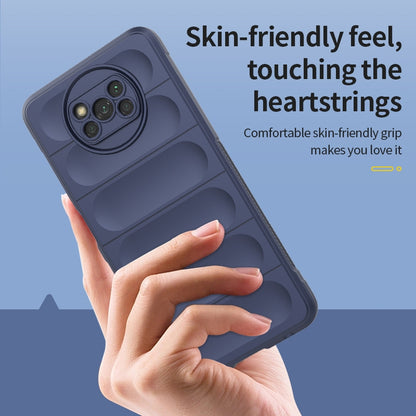 Xiaomi Poco X3 NFC Magic Shield TPU + Flannel Phone Case: Durable, Non-toxic, Easy Access, Stylish Design