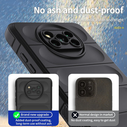 Xiaomi Poco X3 NFC Magic Shield TPU + Flannel Phone Case: Durable, Non-toxic, Easy Access, Stylish Design