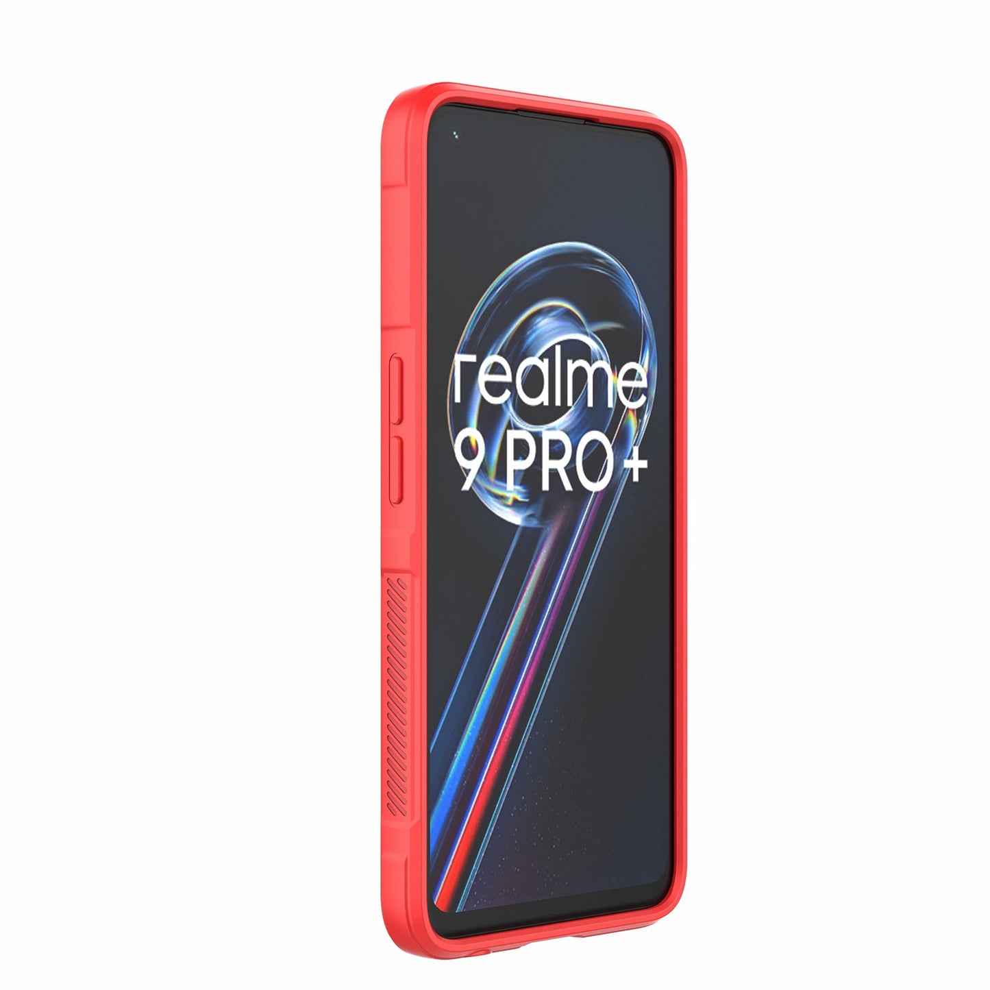OPPO Realme 9 Pro+ Magic Shield TPU + Flannel Phone Case: Durable, Non-toxic, Easy Access, Stylish Design