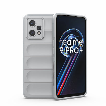 OPPO Realme 9 Pro+ Magic Shield TPU + Flannel Phone Case: Durable, Non-toxic, Easy Access, Stylish Design