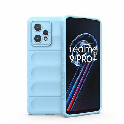 OPPO Realme 9 Pro+ Magic Shield TPU + Flannel Phone Case: Durable, Non-toxic, Easy Access, Stylish Design