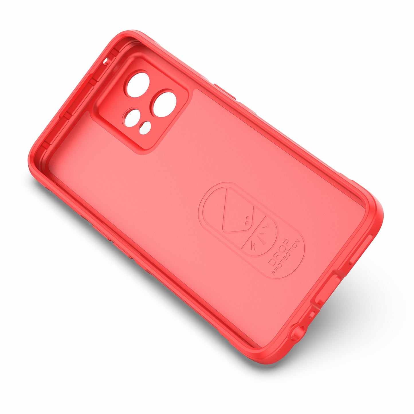 OPPO Realme 9 Pro+ Magic Shield TPU + Flannel Phone Case: Durable, Non-toxic, Easy Access, Stylish Design