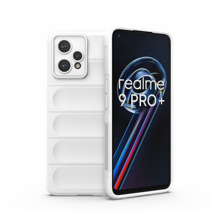 OPPO Realme 9 Pro+ Magic Shield TPU + Flannel Phone Case: Durable, Non-toxic, Easy Access, Stylish Design