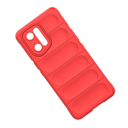 OPPO Find X5 Pro Magic Shield TPU + Flannel Phone Case: Durable, Non-toxic, Easy Access, Stylish Design