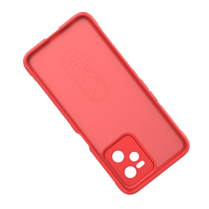 OPPO Realme C35 Magic Shield TPU + Flannel Phone Case: Durable, Non-toxic, Easy Access, Stylish Design