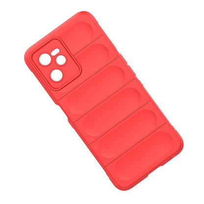 OPPO Realme C35 Magic Shield TPU + Flannel Phone Case: Durable, Non-toxic, Easy Access, Stylish Design