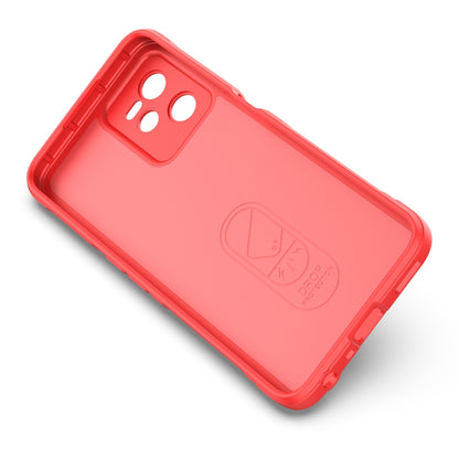 OPPO Realme C35 Magic Shield TPU + Flannel Phone Case: Durable, Non-toxic, Easy Access, Stylish Design