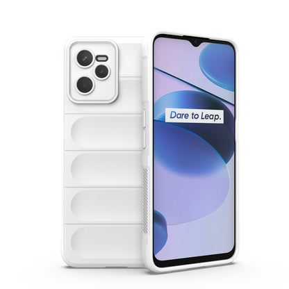 OPPO Realme C35 Magic Shield TPU + Flannel Phone Case: Durable, Non-toxic, Easy Access, Stylish Design