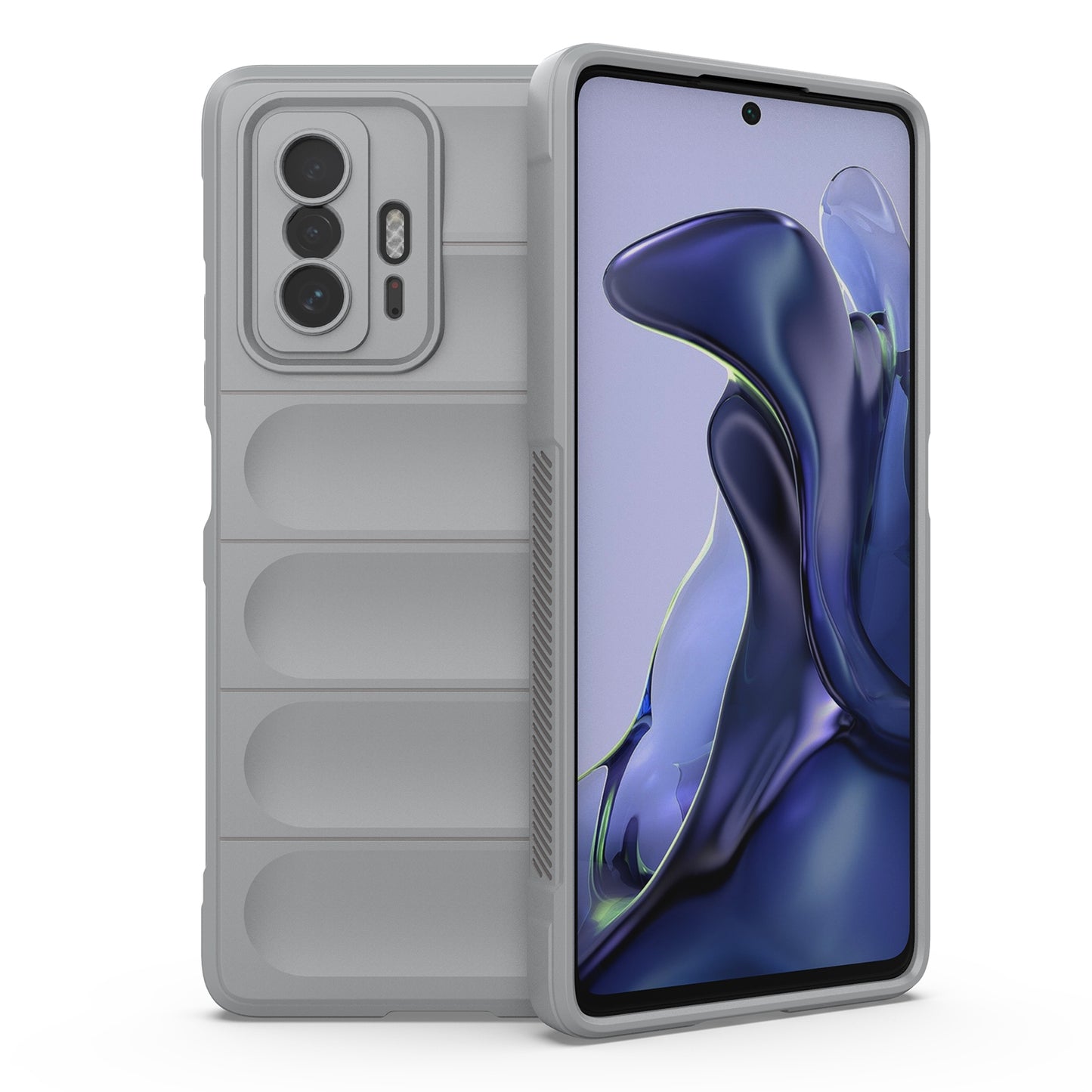Xiaomi 11T Magic Shield TPU + Flannel Phone Case: Durable, Non-toxic, Easy Access, Stylish Design