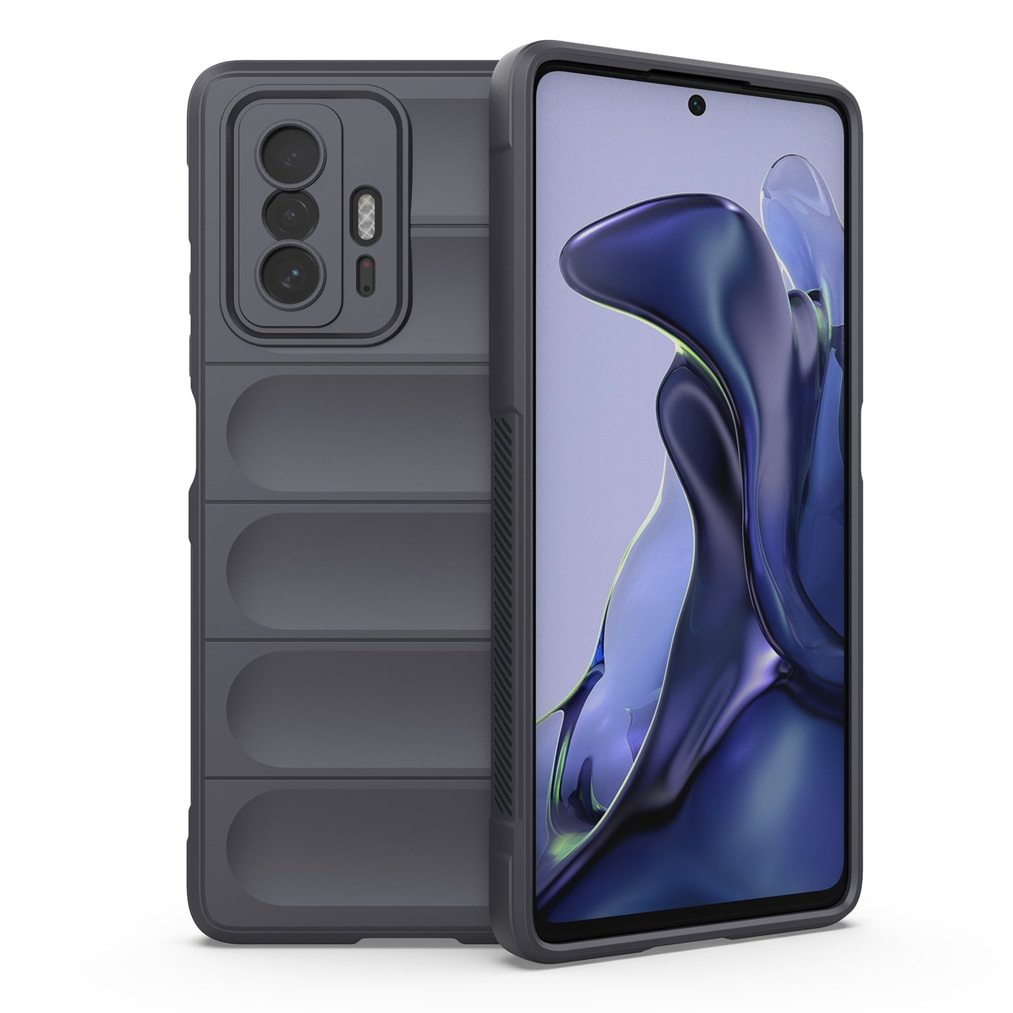 Xiaomi 11T Magic Shield TPU + Flannel Phone Case: Durable, Non-toxic, Easy Access, Stylish Design
