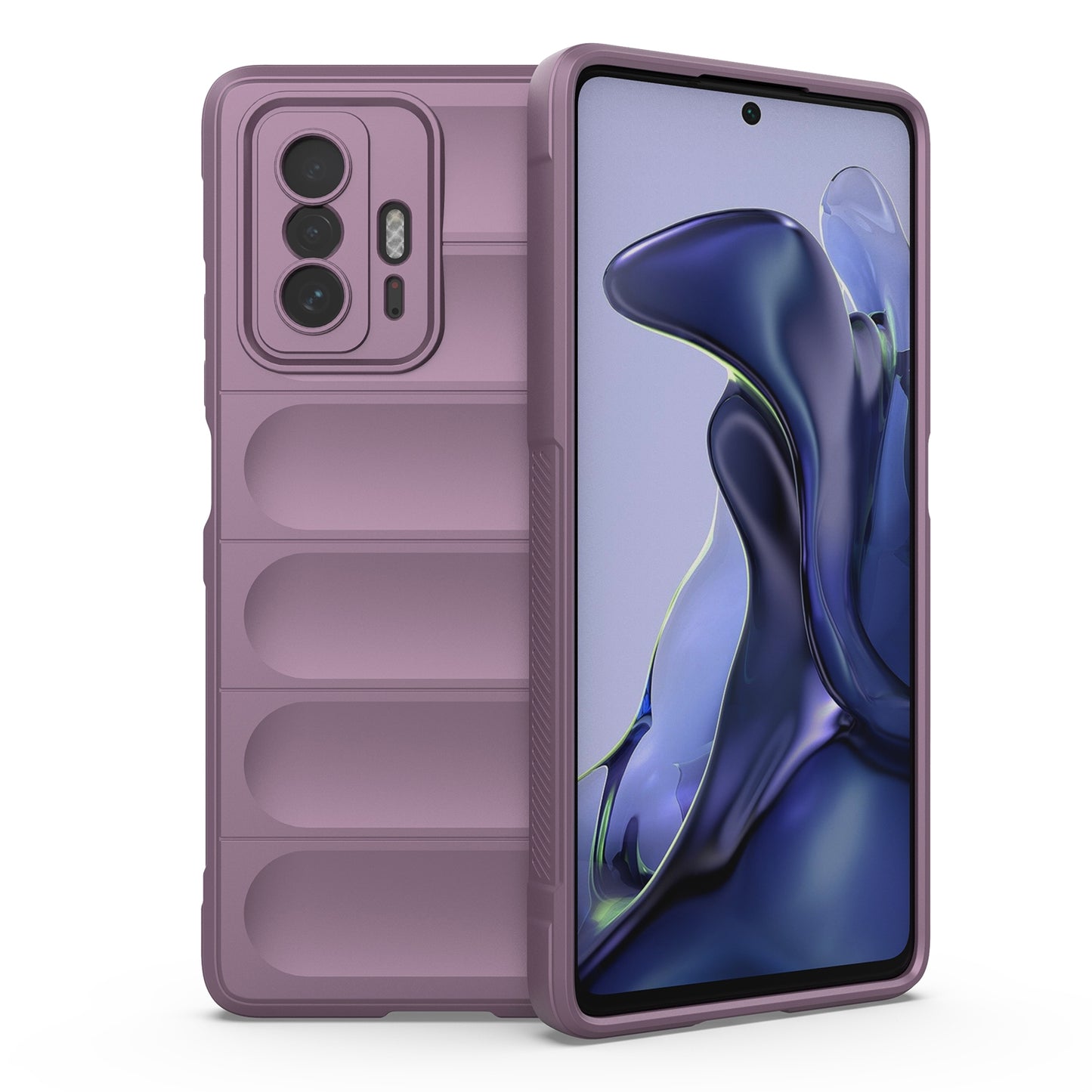 Xiaomi 11T Magic Shield TPU + Flannel Phone Case: Durable, Non-toxic, Easy Access, Stylish Design