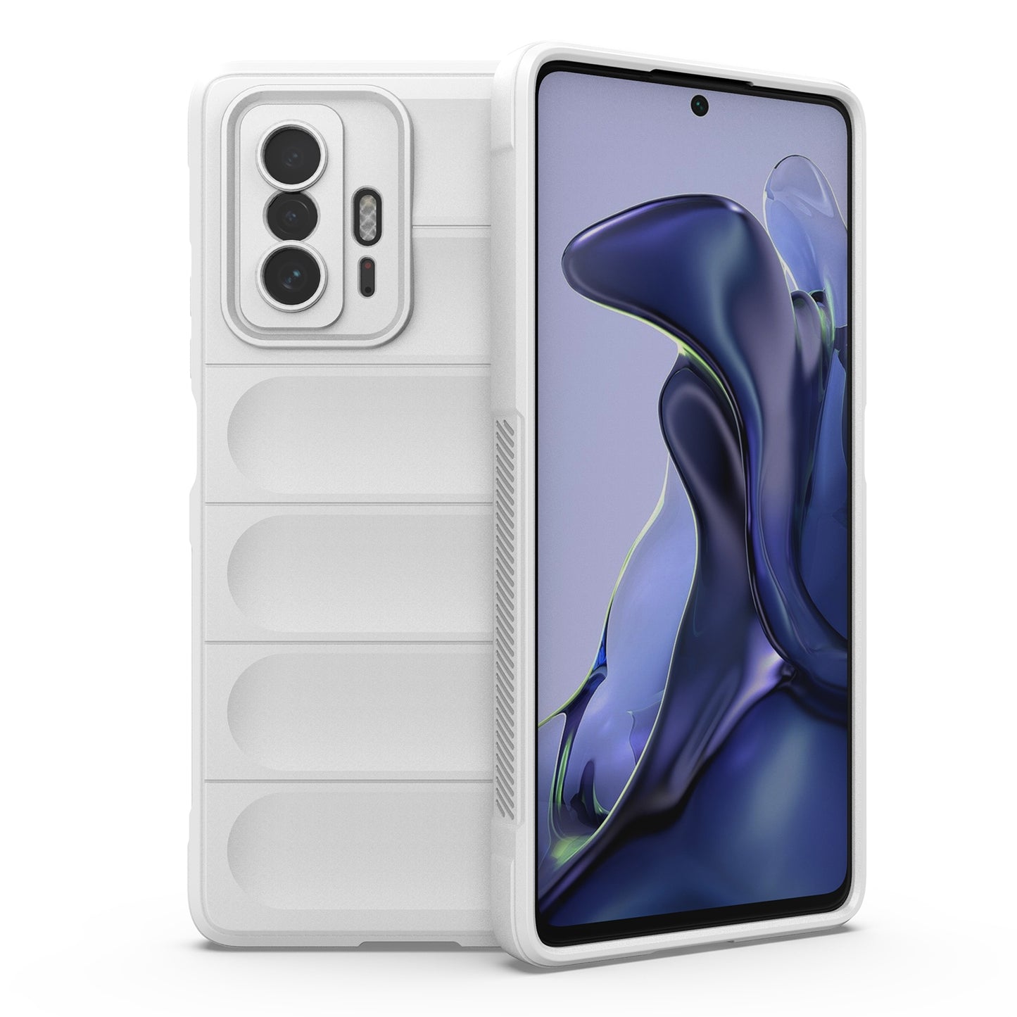 Xiaomi 11T Magic Shield TPU + Flannel Phone Case: Durable, Non-toxic, Easy Access, Stylish Design