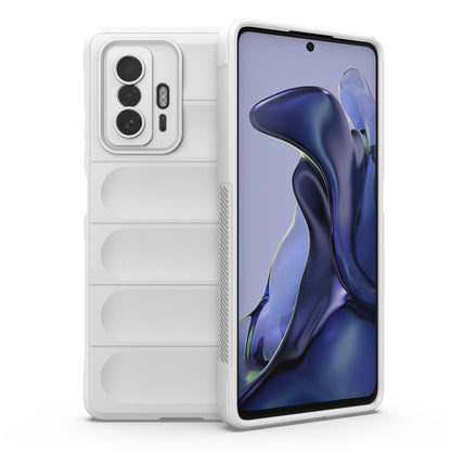 Xiaomi 11T Magic Shield TPU + Flannel Phone Case: Durable, Non-toxic, Easy Access, Stylish Design