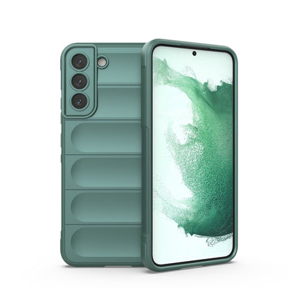 Samsung Galaxy S22+ 5G Magic Shield TPU + Flannel Phone Case: Durable, Non-toxic, Easy Access, Stylish Design