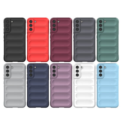 Samsung Galaxy S22+ 5G Magic Shield TPU + Flannel Phone Case: Durable, Non-toxic, Easy Access, Stylish Design