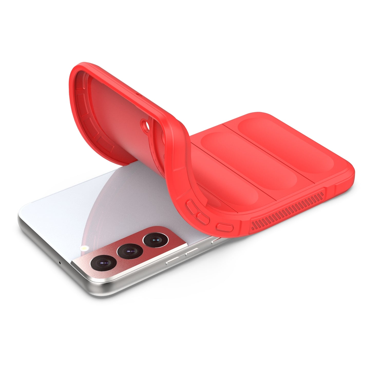 Samsung Galaxy S22+ 5G Magic Shield TPU + Flannel Phone Case: Durable, Non-toxic, Easy Access, Stylish Design