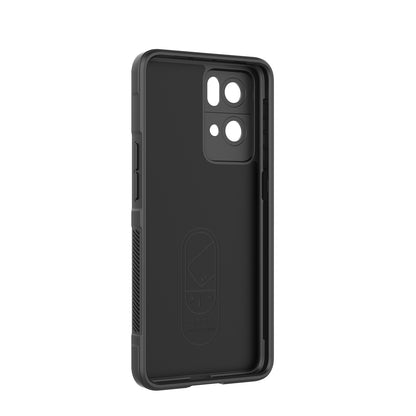 OPPO Reno7 Pro 5G Magic Shield TPU + Flannel Phone Case: Durable, Non-toxic, Easy Access, Stylish Design