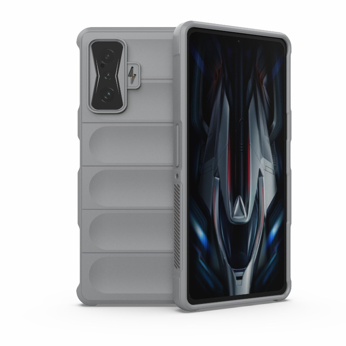 Xiaomi Redmi K50 Gaming Magic Shield TPU + Flannel Phone Case: Durable, Non-toxic, Easy Access, Stylish Design