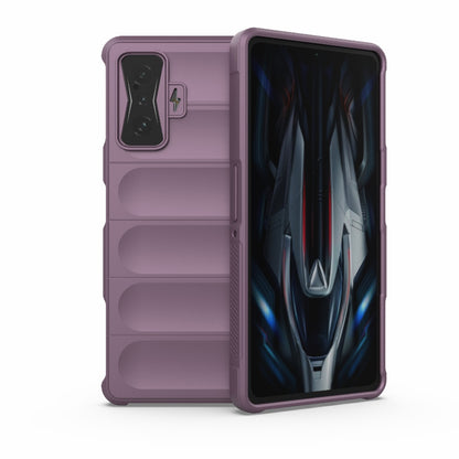 Xiaomi Redmi K50 Gaming Magic Shield TPU + Flannel Phone Case: Durable, Non-toxic, Easy Access, Stylish Design