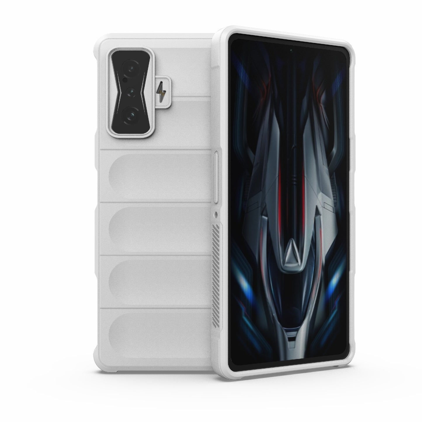 Xiaomi Redmi K50 Gaming Magic Shield TPU + Flannel Phone Case: Durable, Non-toxic, Easy Access, Stylish Design