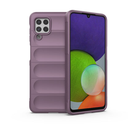 Samsung Galaxy A22 4G Magic Shield TPU + Flannel Phone Case: Durable, Non-toxic, Easy Access, Stylish Design