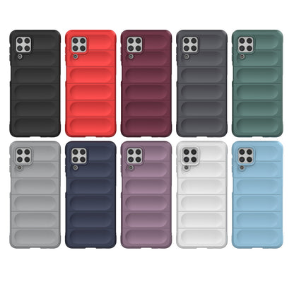 Samsung Galaxy A22 4G Magic Shield TPU + Flannel Phone Case: Durable, Non-toxic, Easy Access, Stylish Design