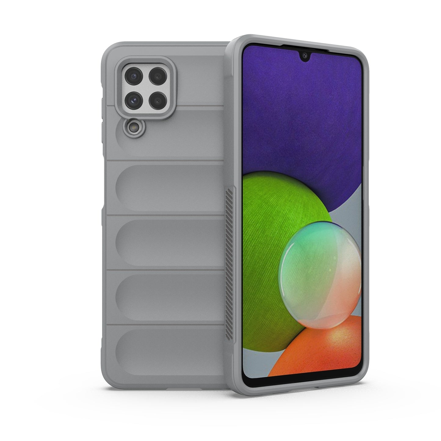 Samsung Galaxy A22 4G Magic Shield TPU + Flannel Phone Case: Durable, Non-toxic, Easy Access, Stylish Design