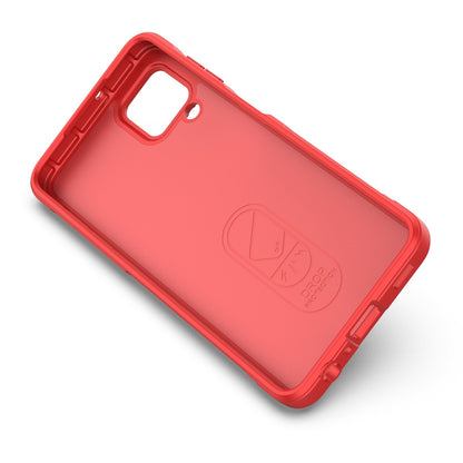 Samsung Galaxy M32 Magic Shield TPU + Flannel Phone Case: Durable, Non-toxic, Easy Access, Stylish Design