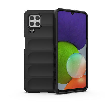 Samsung Galaxy A22 4G Magic Shield TPU + Flannel Phone Case: Durable, Non-toxic, Easy Access, Stylish Design