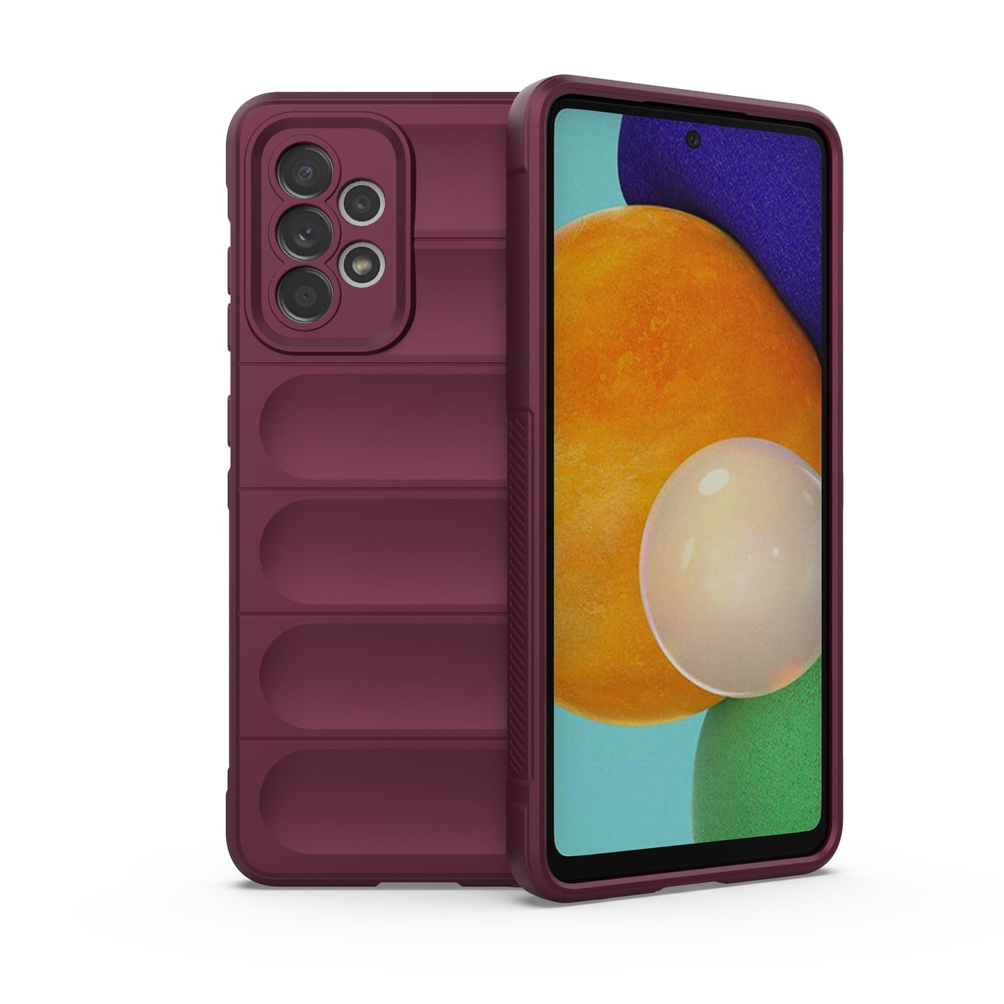Samsung Galaxy A52 5G Magic Shield TPU + Flannel Phone Case: Durable, Non-toxic, Easy Access, Stylish Design