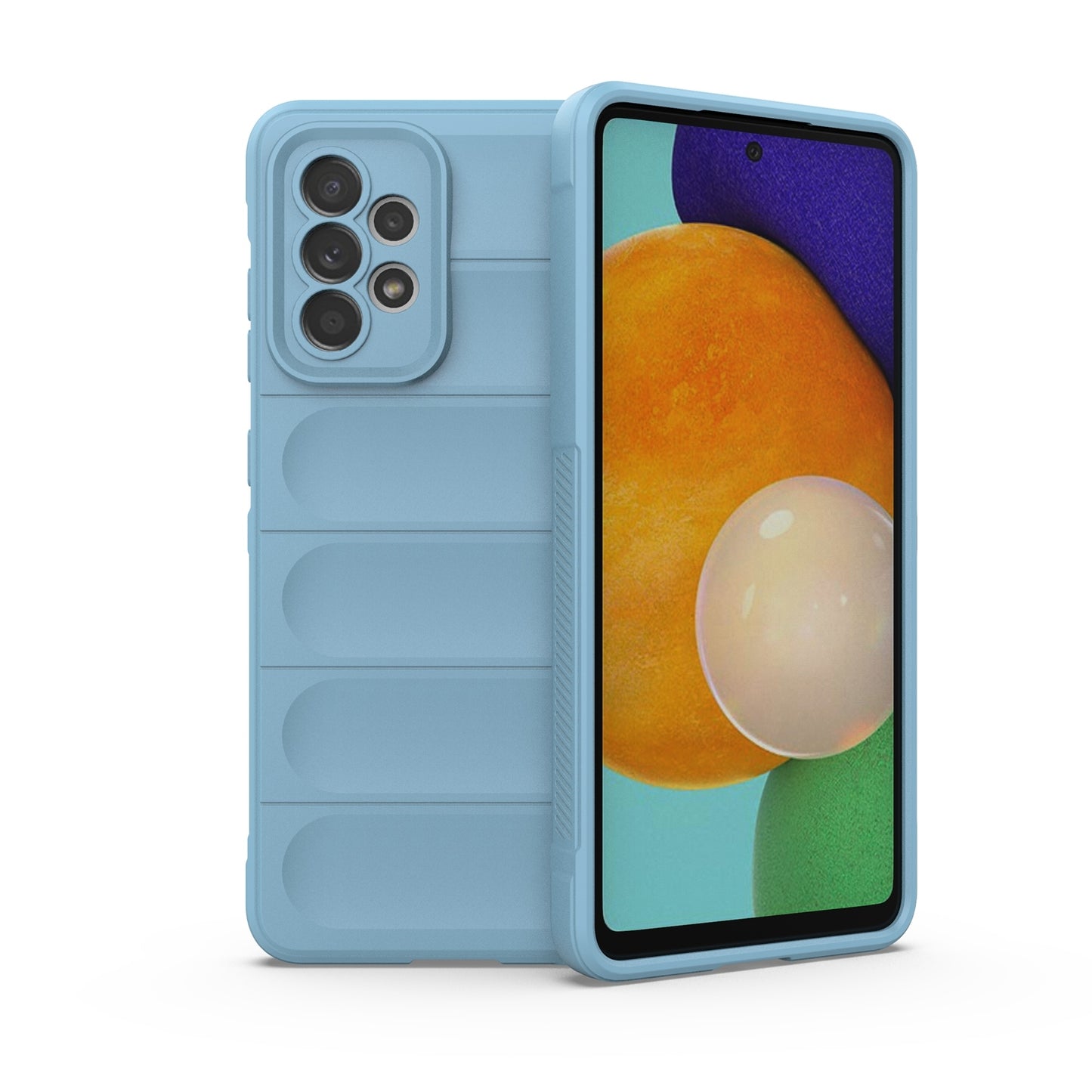 Samsung Galaxy A52 5G Magic Shield TPU + Flannel Phone Case: Durable, Non-toxic, Easy Access, Stylish Design