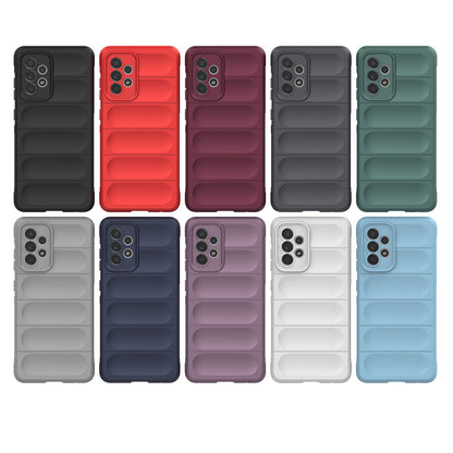 Samsung Galaxy A52 5G Magic Shield TPU + Flannel Phone Case: Durable, Non-toxic, Easy Access, Stylish Design