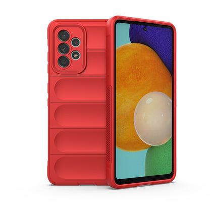 Samsung Galaxy A52 5G Magic Shield TPU + Flannel Phone Case: Durable, Non-toxic, Easy Access, Stylish Design