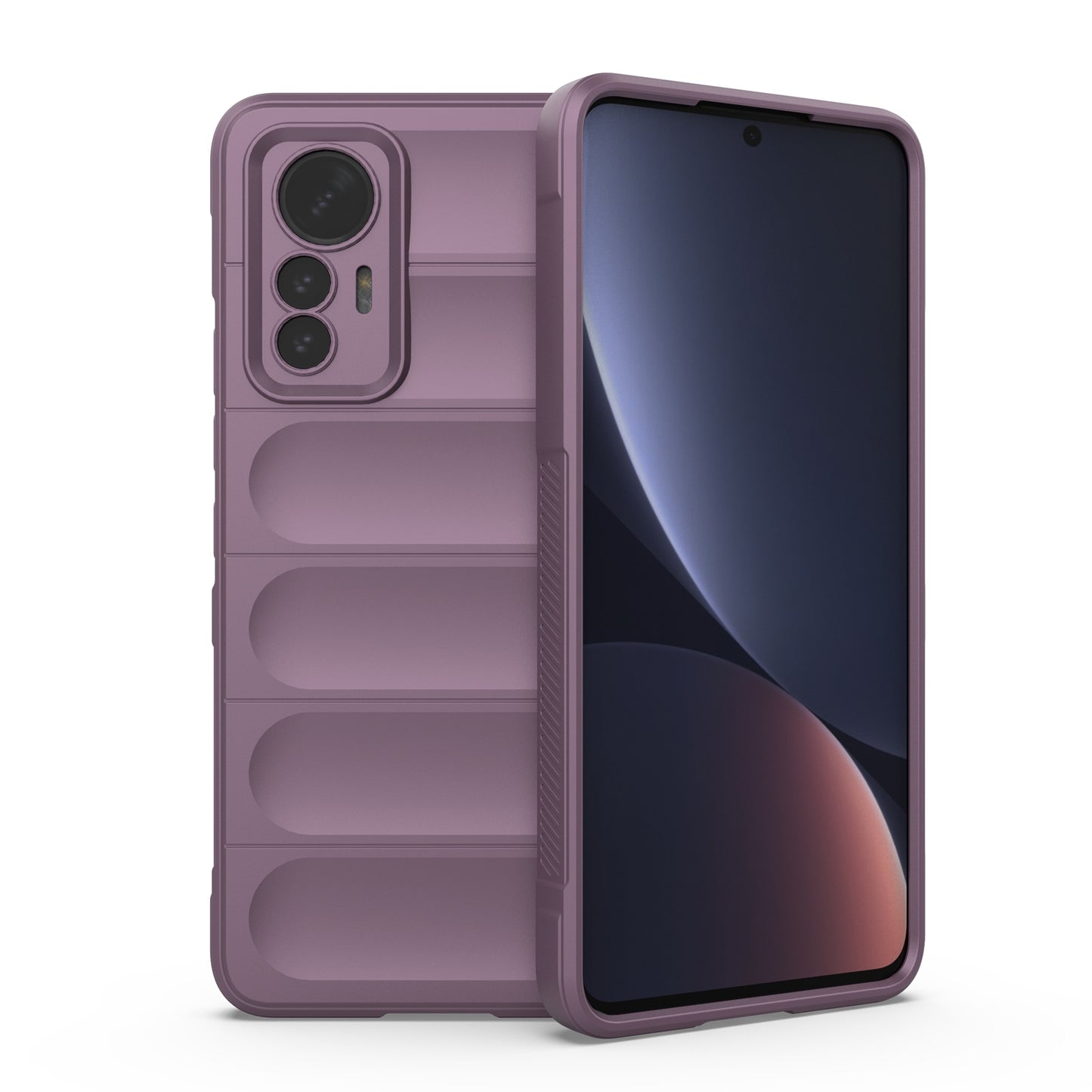 Xiaomi 12 Lite Magic Shield TPU + Flannel Phone Case: Durable, Non-toxic, Easy Access, Stylish Design