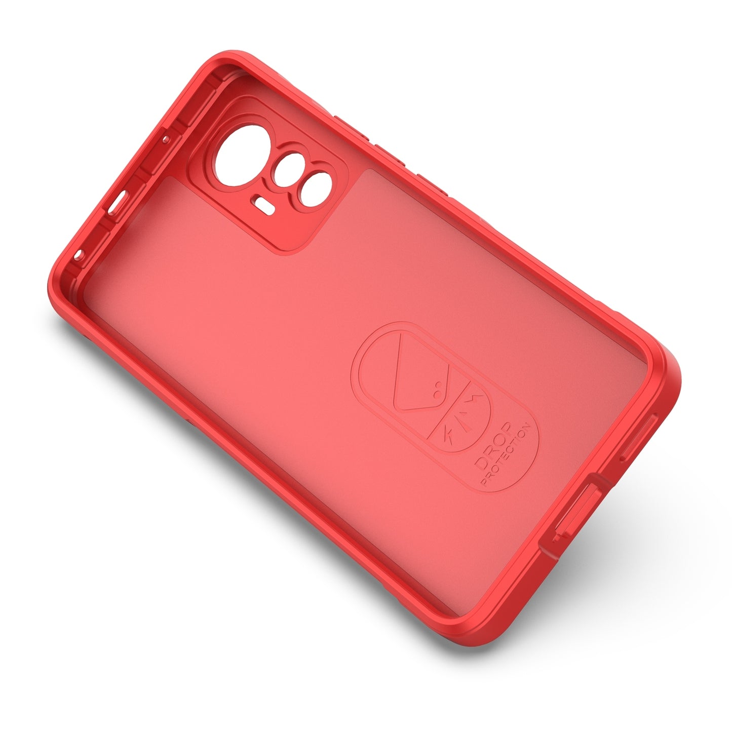 Xiaomi 12 Lite Magic Shield TPU + Flannel Phone Case: Durable, Non-toxic, Easy Access, Stylish Design