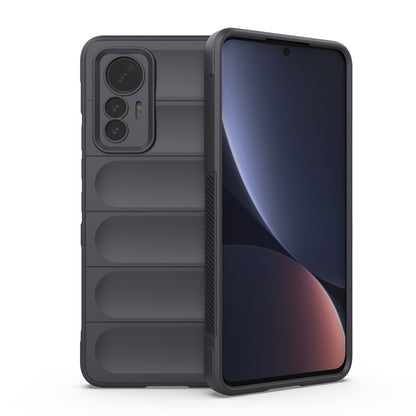 Xiaomi 12 Lite Magic Shield TPU + Flannel Phone Case: Durable, Non-toxic, Easy Access, Stylish Design
