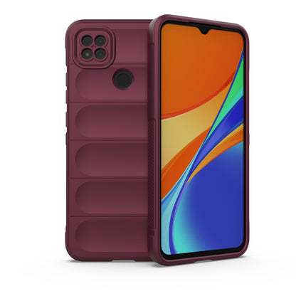 Xiaomi Redmi 9C Magic Shield TPU + Flannel Phone Case: Durable, Non-toxic, Easy Access, Stylish Design