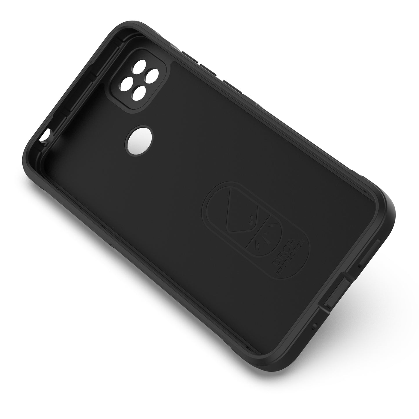 Xiaomi Redmi 9C Magic Shield TPU + Flannel Phone Case: Durable, Non-toxic, Easy Access, Stylish Design